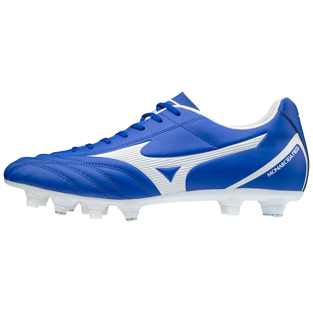 Mizuno Men's Monarcida Neo Select Mix Soccer Cleats Blue/White (P1GC202501-BDG)